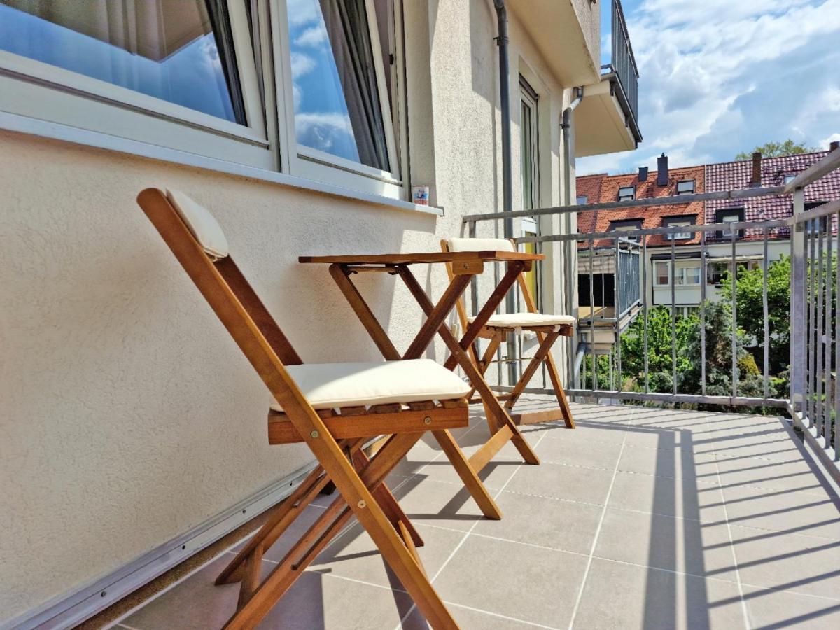 Happyside O Free Park O Balkon O Nespresso O Wlan Apartment Leipzig Exterior photo